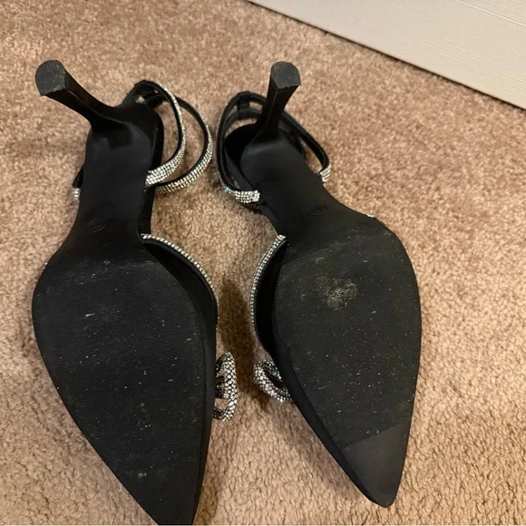 Embellished Bow High Heels - Picture 5 of 6